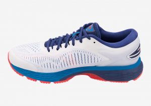 Asics GEL Kayano 25 White/Blue Print