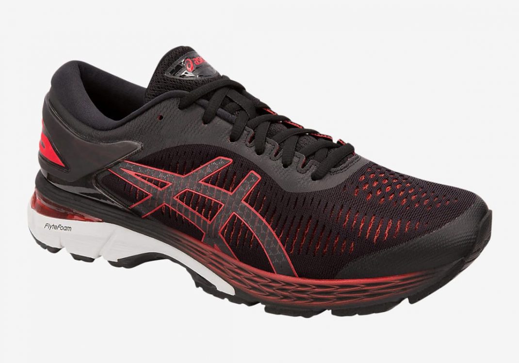Asics GEL Kayano 25 Black/Classic Red