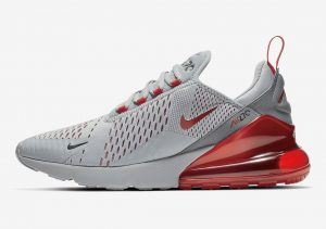 Nike Air Max 270 Wolf Grey/University Red-Ember Glow-Cool Grey-Black-White