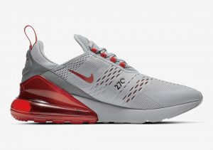 Nike Air Max 270 Wolf Grey/University Red-Ember Glow-Cool Grey-Black-White