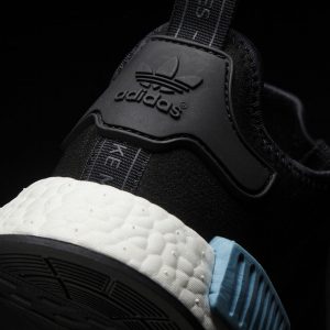 adidas NMD_R1 -core black-icey blue F17