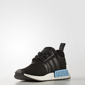 adidas NMD_R1 -core black-icey blue F17