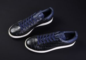 adidas-stan-smith-croc-skin-kicks-BZ0453-ink blue