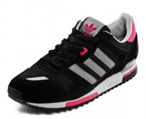 Adidas ZX 700 Black Grey Pink