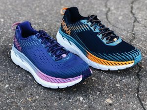 hoka-one-one-clifton-5-black-iris-storm-blue; hoka-one-one-clifton-5-marlin-blue