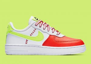 nike-air-force-1-low-white-team orange-black-volt
