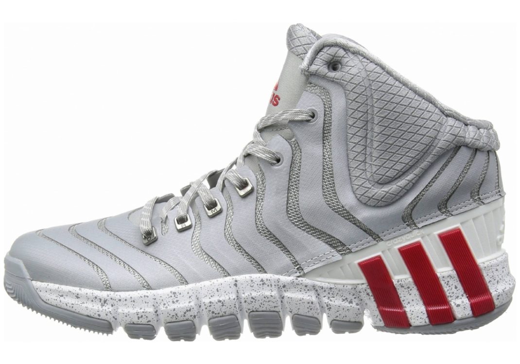 Adidas AdiPure CrazyQuick 2 Grau (Mid Grey / Light Scarlet / Running White)