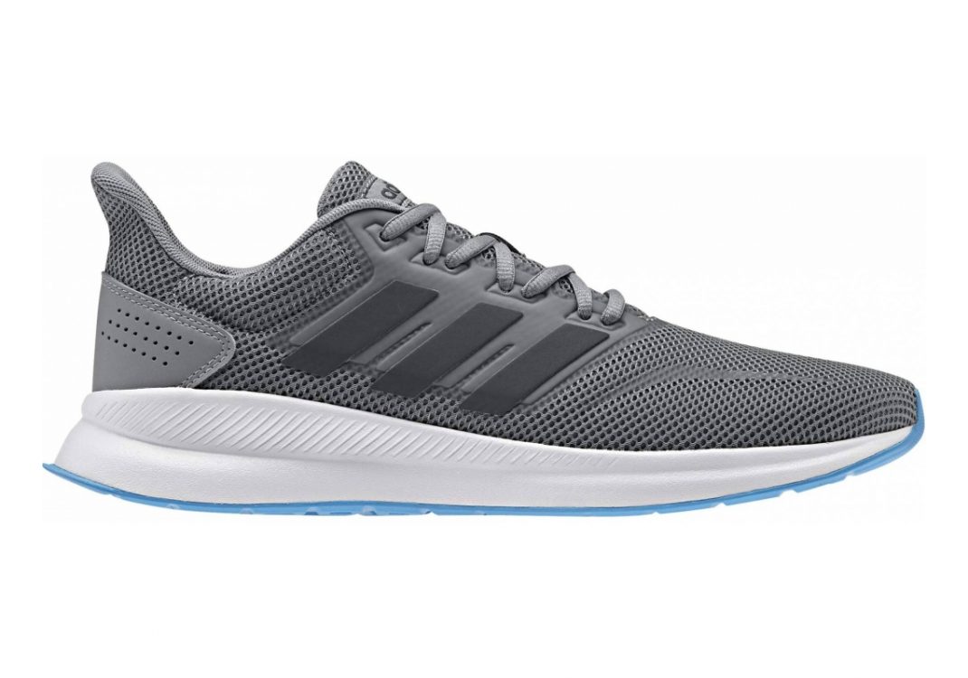 Adidas Runfalcon Grau (Grey Three/Grey Six/Shock Cyan 0)