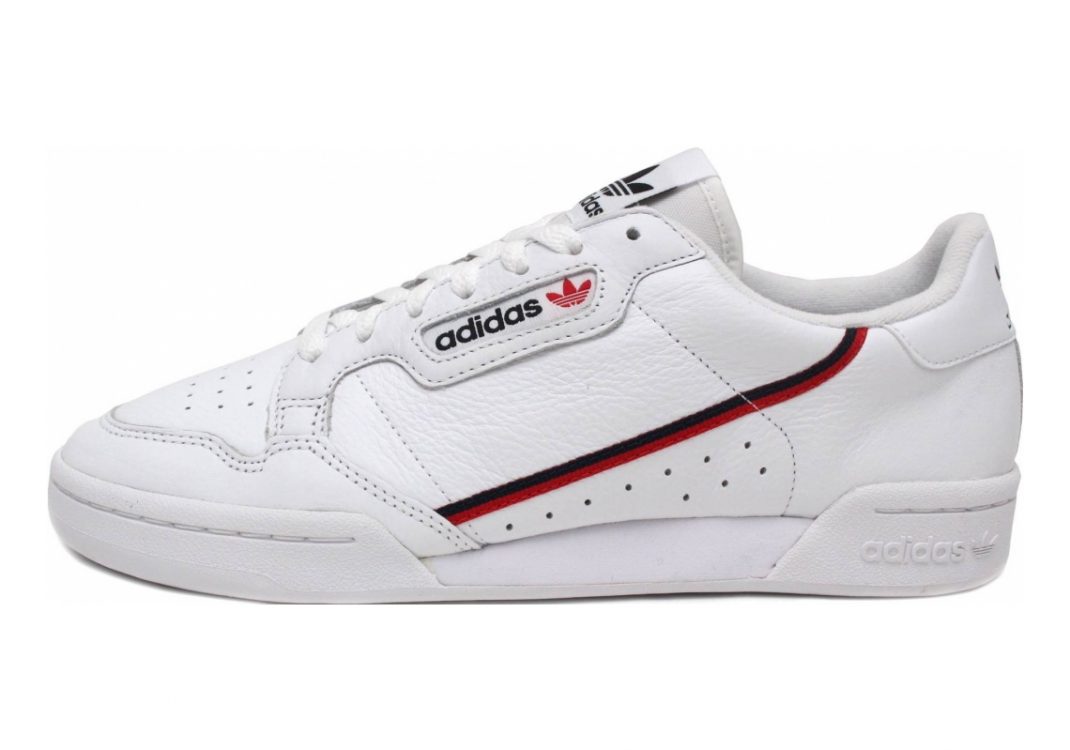 Adidas Continental 80 White/Scarlet/Collegiate Navy
