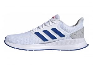 Adidas Runfalcon blanc/bleu roi/rouge