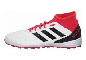 Adidas Predator Tango 18.3 Turf Footwear White/Core Black/Real Coral