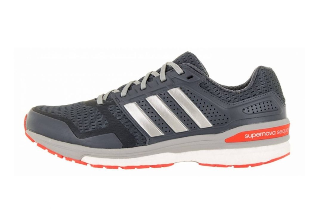 Adidas Supernova Sequence Boost 8 Grigio (Onix/Silver Met/Vivid Red S13)