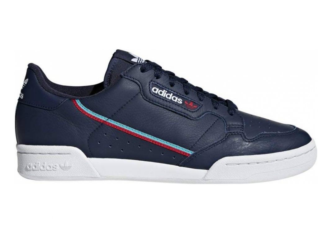 Adidas Continental 80 Collegiate Navy/Scarlet/Hi-res Aqua