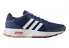 Adidas Cloudfoam Flyer Mystery Blue/White/Shock Pink