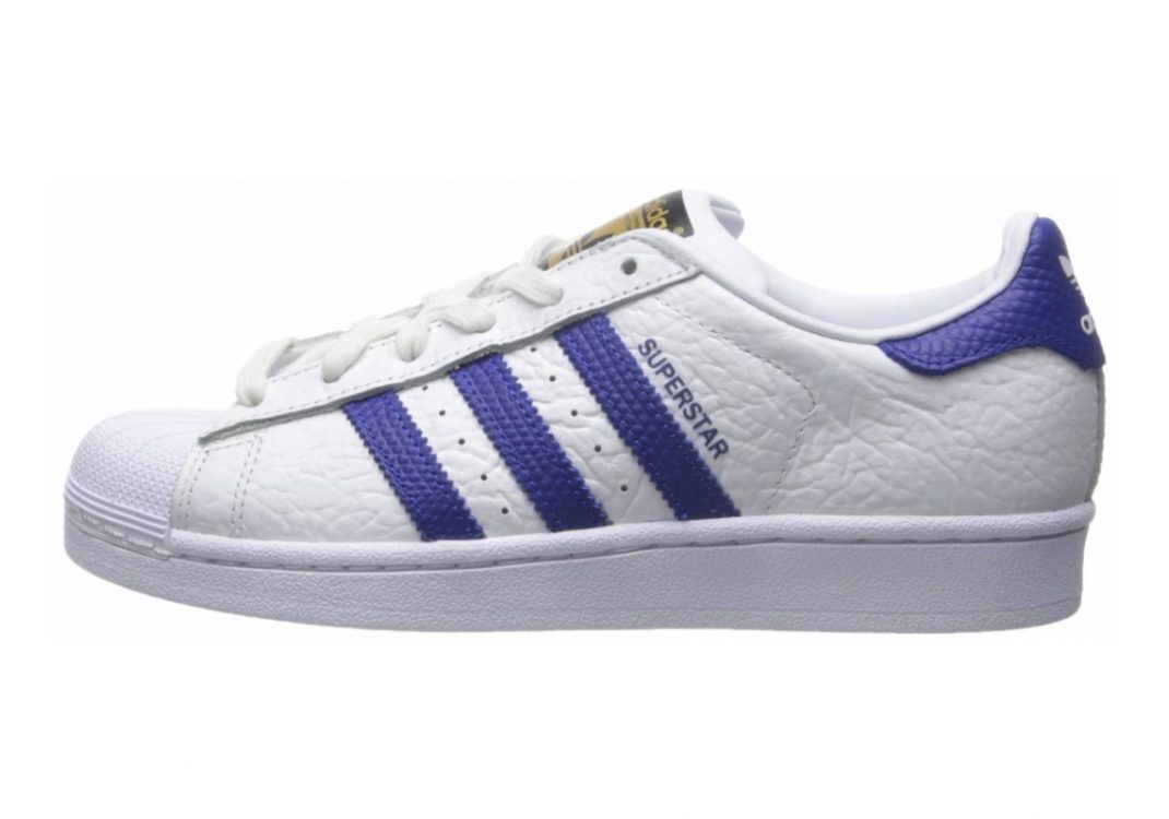 Adidas Superstar Animal Bianco (White (Ftwr White/Collegiate Royal/Gold Met.))