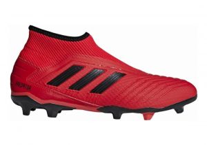 Adidas Predator 19.3 Laceless Firm Ground Red