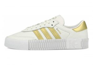 Adidas Samba Rose blanc/or mÃtalisÃ/blanc