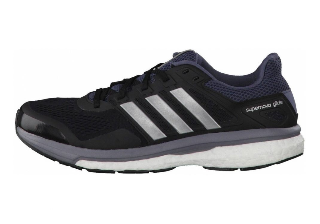 Adidas Supernova Glide Boost 8 Black (Core Black/Silver Met/Onix)