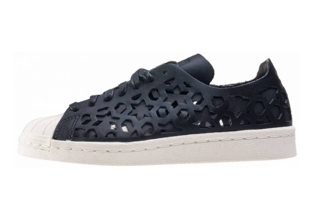 Adidas Superstar 80s Cutout Black (Core Black/Core Black/Off White)