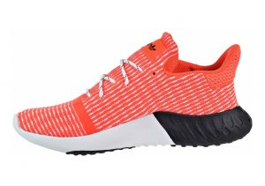 Adidas Tubular Dusk Primeknit Solar Red/Cloud White/Black