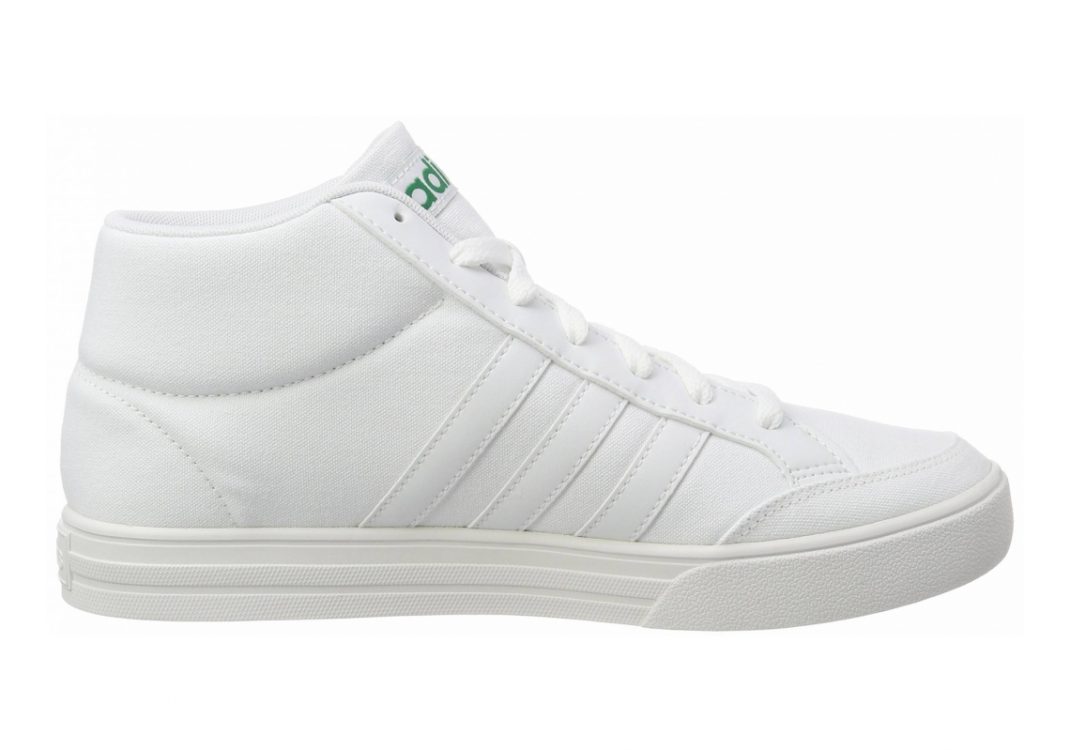 Adidas VS Set Mid White (Ftwwht/Crywht/Bgreen Ftwwht/Crywht/Bgreen)