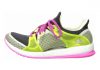 Adidas Pure Boost X Training Shoe Black/Shock Pink/Semi Solar Slime