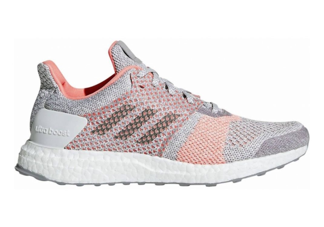 Adidas Ultra Boost ST Crystal White/Grey/Clear Orange