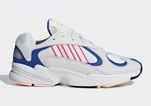 Adidas Yung-1 Crystal White/Clear Orange/Collegiate Royal