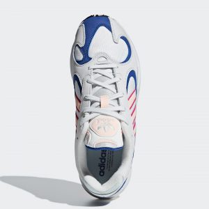 Adidas Yung-1 Crystal White/Clear Orange/Collegiate Royal