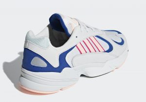 Adidas Yung-1 Crystal White/Clear Orange/Collegiate Royal