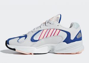 Adidas Yung-1 Crystal White/Clear Orange/Collegiate Royal