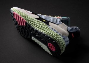 Adidas ZX 4000 4D Cloud White Grey Linen Green