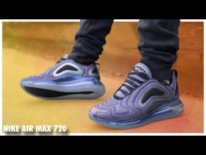 Nike Air Max 720 Metallic Silver, Black