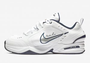 Nike Air Monarch IV Martine Rose White Navy