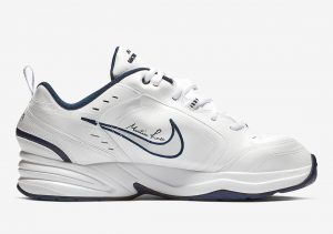 Nike Air Monarch IV Martine Rose White Navy
