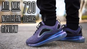 Nike Air Max 720 Metallic Silver, Black