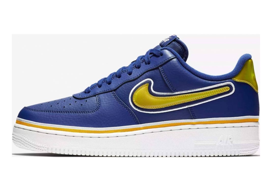 Nike Air Force 1 07 LV8 Deep Royal/University Gold