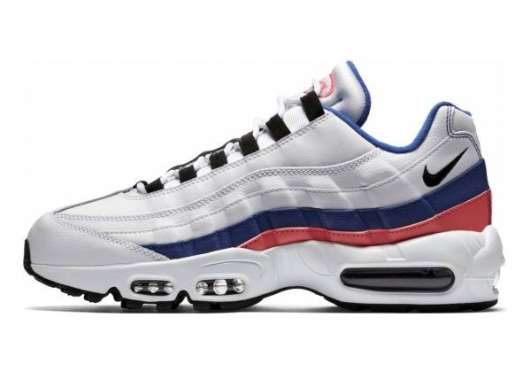 Nike Air Max 95 Essential Multicolor (White/Black/Solar Red/Ultramar 106)