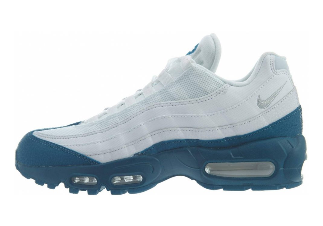 Nike Air Max 95 Essential Multicolore (White/Pure Platinum/Green Abyss 113)