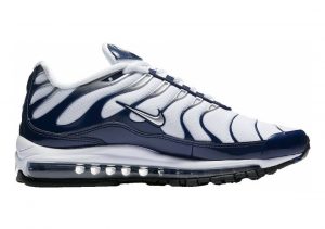 Nike Air Max 97 Plus white metallic silver 100