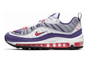 Air max 98 white pink grey best sale