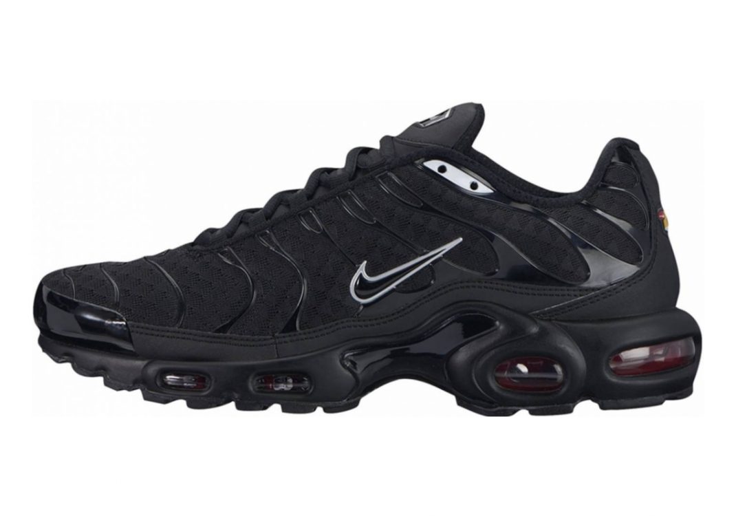 Nike Air Max Plus Black Metallic Silver 015