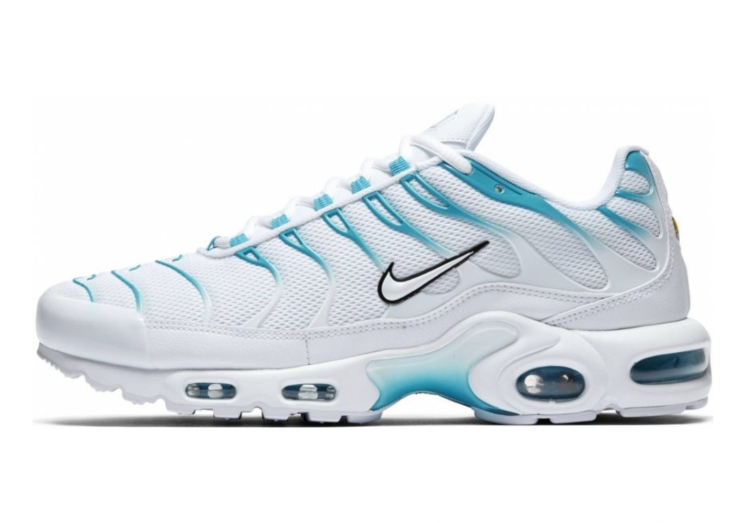 Nike Air Max Plus White Light Blue Fury 105