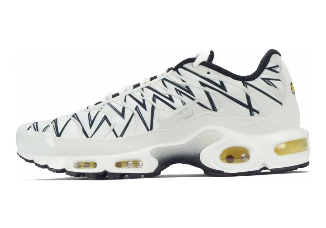 Nike Air Max Plus White, White-black