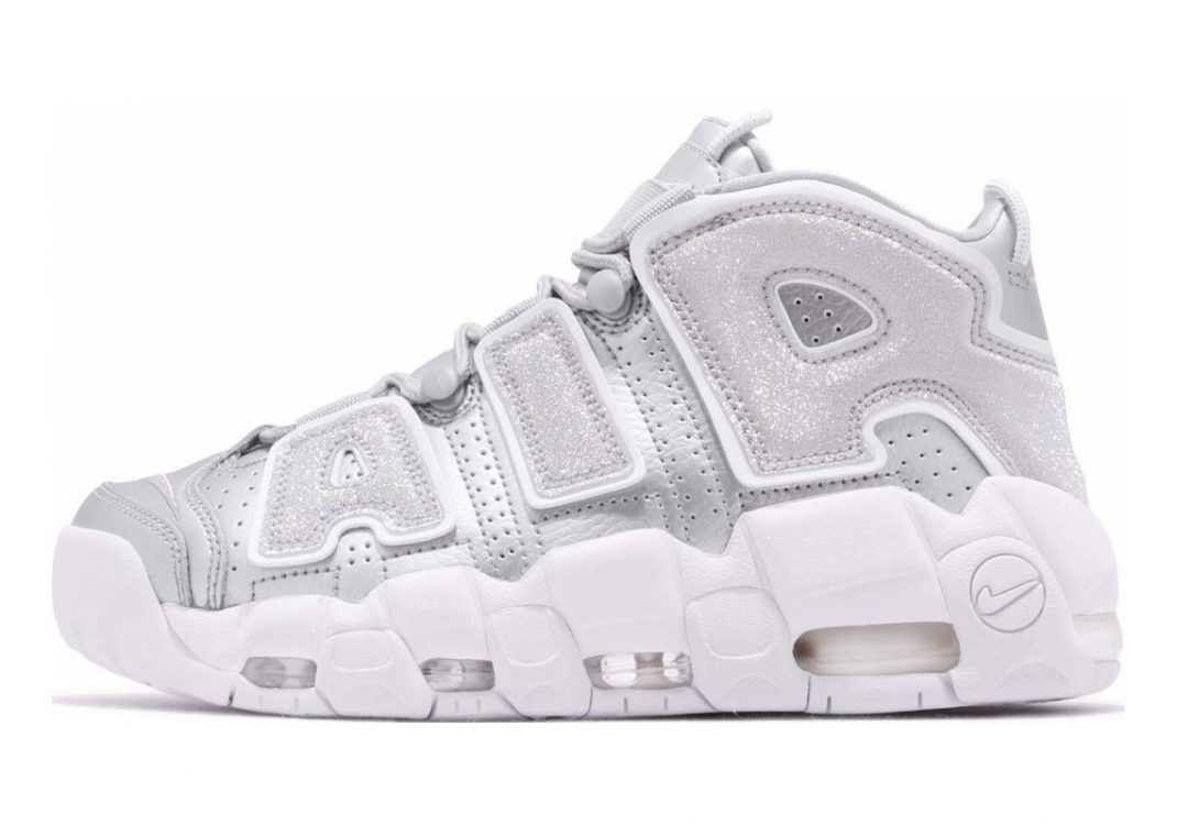 Nike Air More Uptempo Metallic Silver
