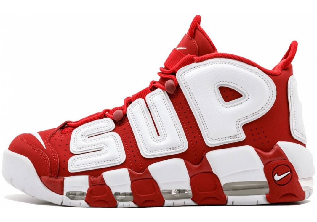 Nike Air More Uptempo Varsity Red/White