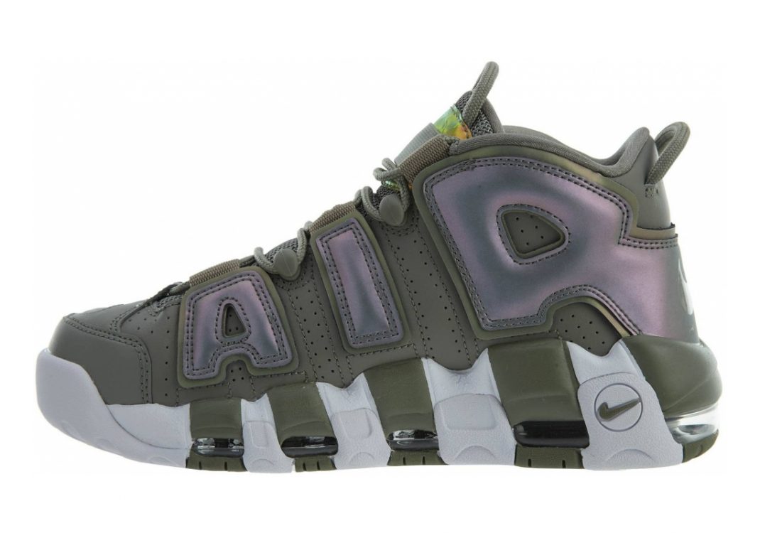 Nike Air More Uptempo Dark Stucco / White-black