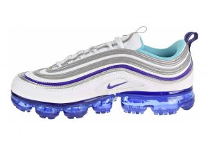 Nike Air VaporMax 97 White, Aqua-varsity Purple