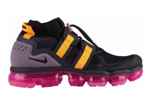 Nike Air VaporMax Flyknit Utility Black/Black-gridiron-pink Blast