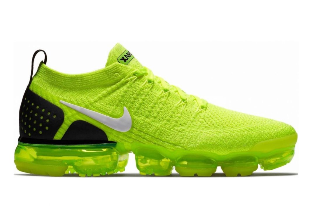 Nike Air VaporMax Flyknit 2 Multicolore (Volt/White/Black 700)